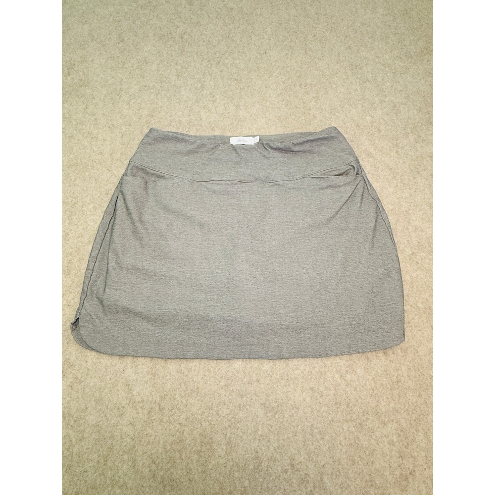 Lady Hagen Womens Heather Gray Golf Skort Size L Active Performance Golf Tennis